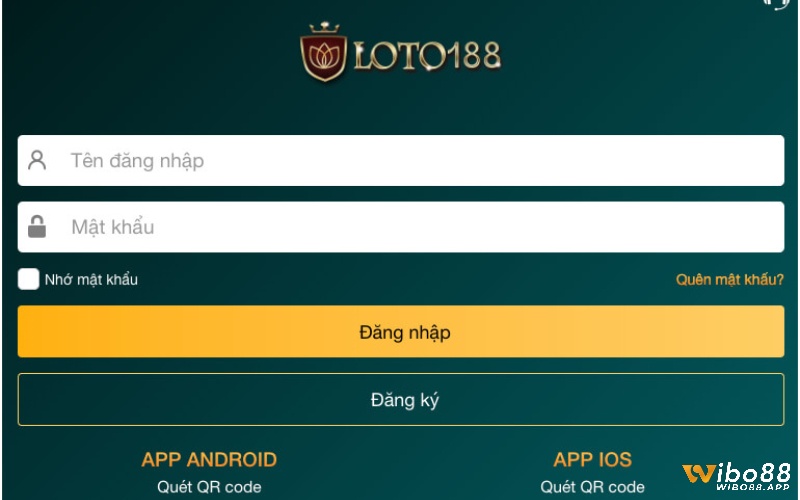 Hướng dẫn cách đăng nhập tài khoản tại M.loto288.com
