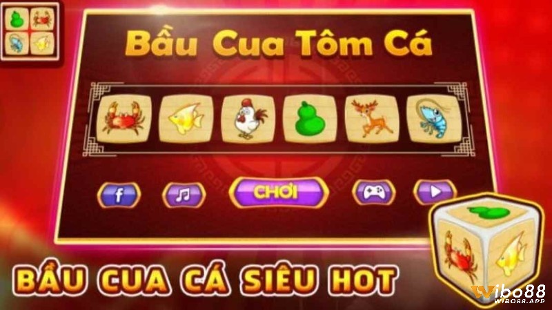 Khái niệm về trò chơi bầu cua tôm cá