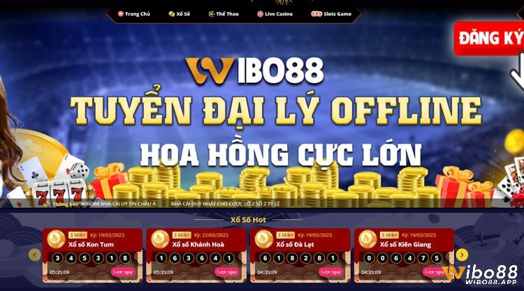 Cổng game tá lả online wibo88