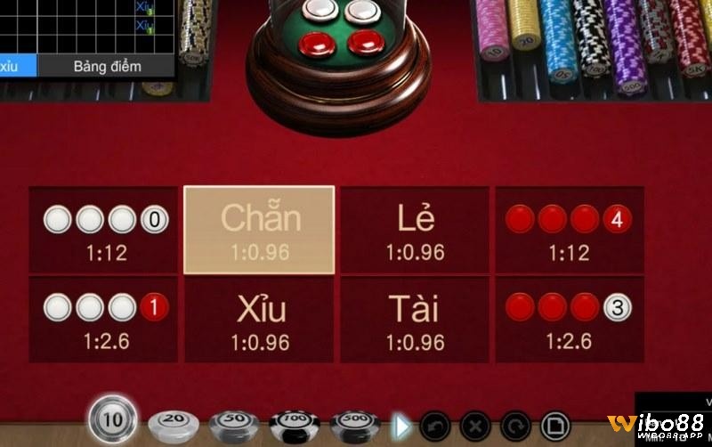 Cách đánh tài xỉu theo cặp