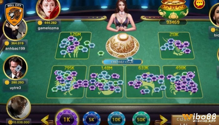 Cách đoán bầu cua tôm cá online