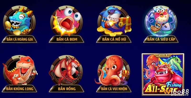 Bắn cá là một trong những trò chơi phổ biến tại sân chơi Saba68