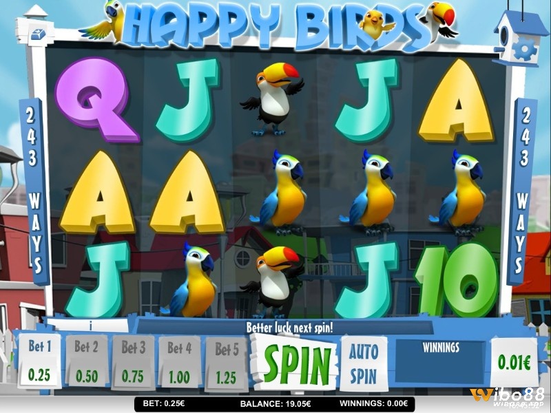 Cách chơi game HappyBirds cực kỳ đơn giản