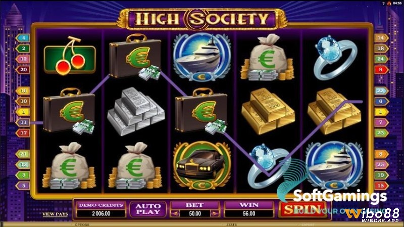 Scatter trong game được thể hiện dưới dạng kẹp tiền vàng
