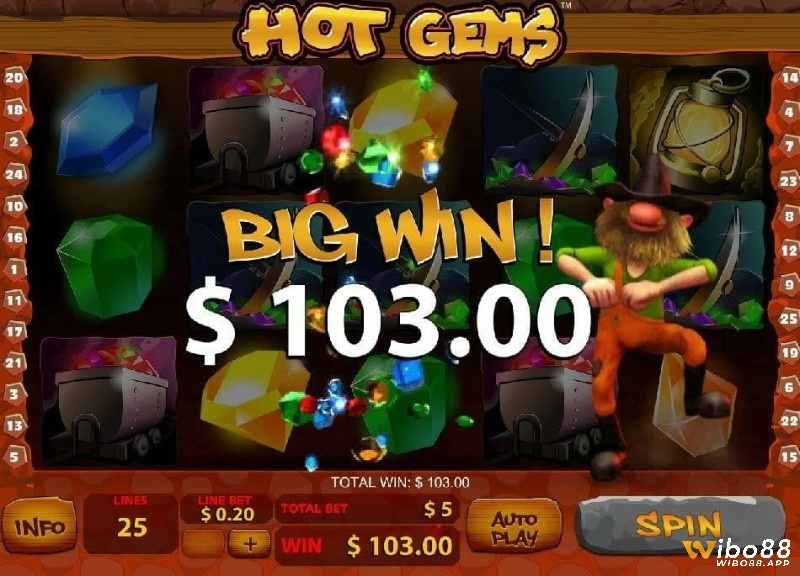 Có thể giành BIG WIN dễ dàng khi chơi Slots Casino LiveBet này