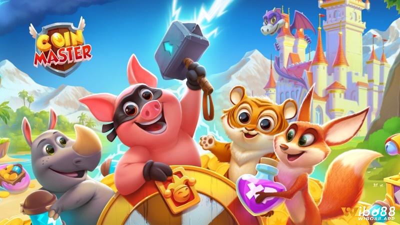 Game Coin Master - Lối chơi vui nhộn, cho phép bạn kết nối và làm quen những người chơi khác