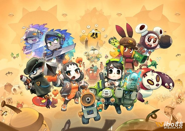 Có khá nhiều nhân vật anh hùng trong Juicy Realm