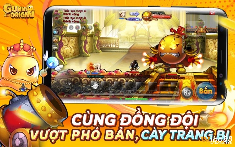 Trò chơi Gunny có sẵn trên nền tảng di động để trải nghiệm