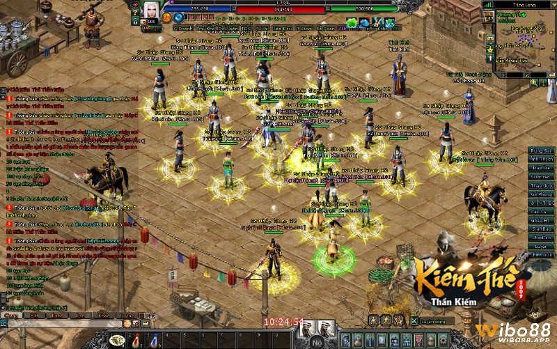 Game mobile lậu iOS việt hóa cày cuốc hấp dẫn Kiếm Thế mobile Lậu