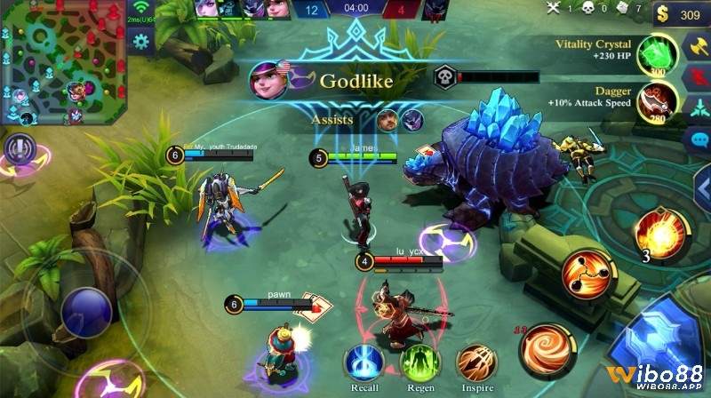 Game mobile nổi tiếng ấn tượng toàn thế giới Mobile Legends