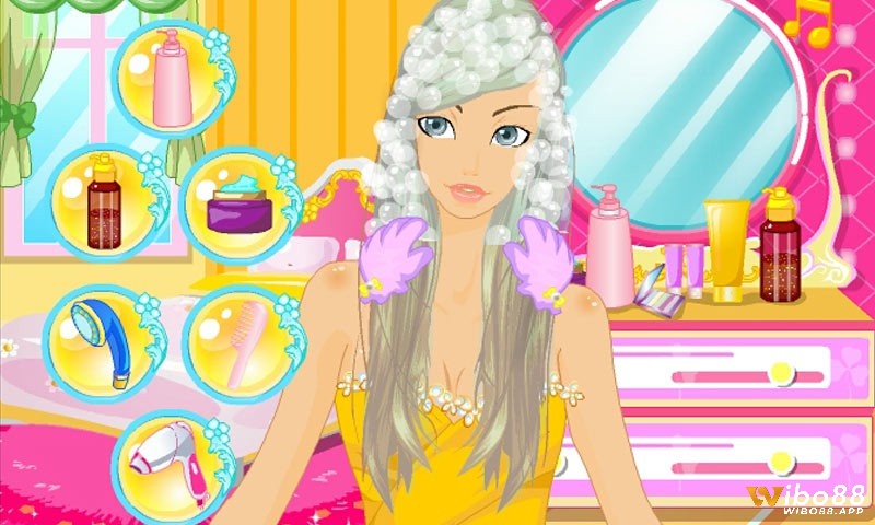 Trò chơi công chúa trang điểm Hair Salon Princess Makeup