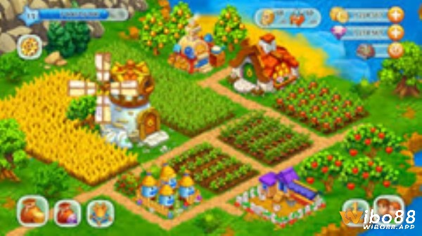 Trò chơi nông trại Harvest Land