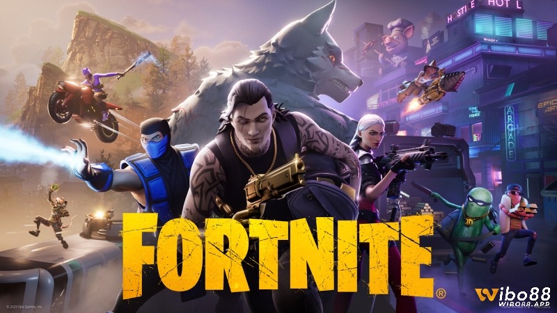 Fortnite là game sinh tồn kịch tính với cơ chế xây dựng độc đáo