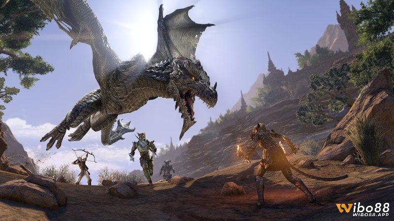 Người chơi The Elder Scrolls Online tham gia vào những cuộc chiến lịch sử trong thế giới mở rộng lớn