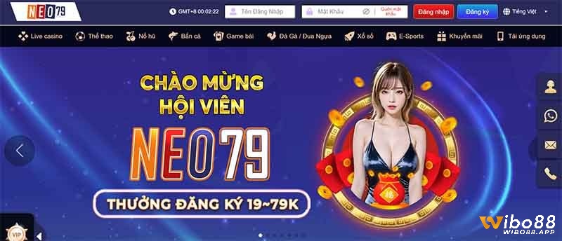 Tìm hiểu thông tin về cổng game Neo79