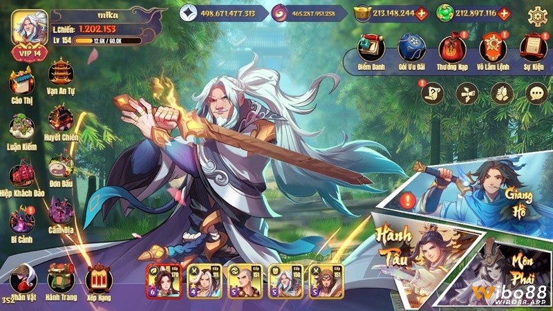 Chơi game kiếm hiệp hay Thần huyết