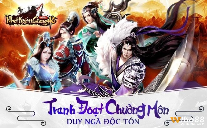 Nhất kiếm giang hồ nằm top game kiếm hiệp hay xuất sắc