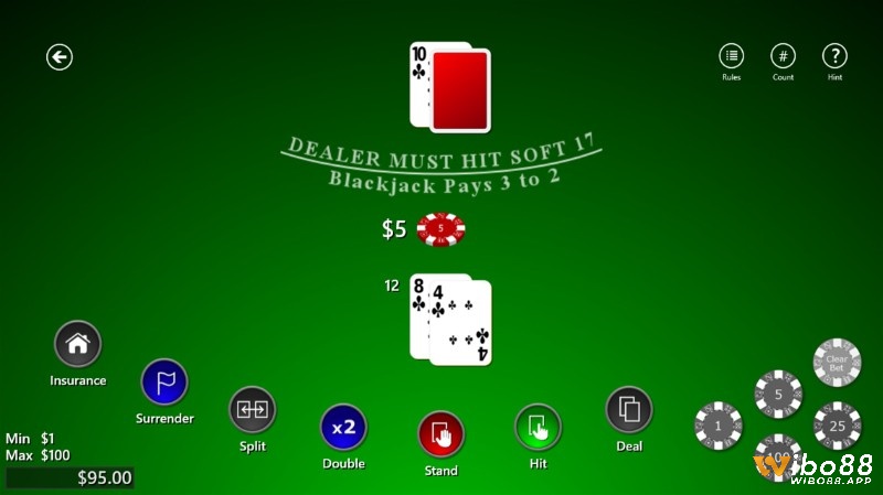 Một phần không thể thiếu trong hướng dẫn chơi Blackjack là quản lý ngân sách