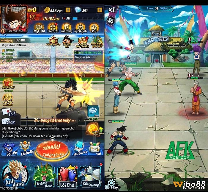 Hệ thống chiến đấu trong game chiến binh tối thượng đánh giá yếu tố hấp dẫn nhất của tựa game