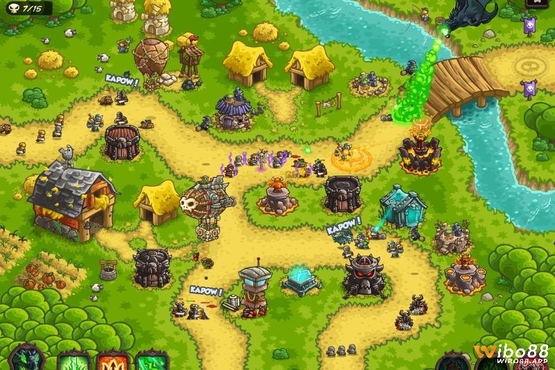 Kingdom Rush là một tựa game chiến thuật nổi bật với đồ họa hoạt hình dễ thương cùng gameplay sâu sắc