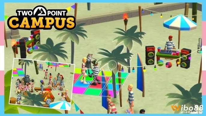 Game pc mô phỏng cuộc sống và quản lý doanh nghiệp Two Point Resort đặc trưng sự hài hước và độc đáo