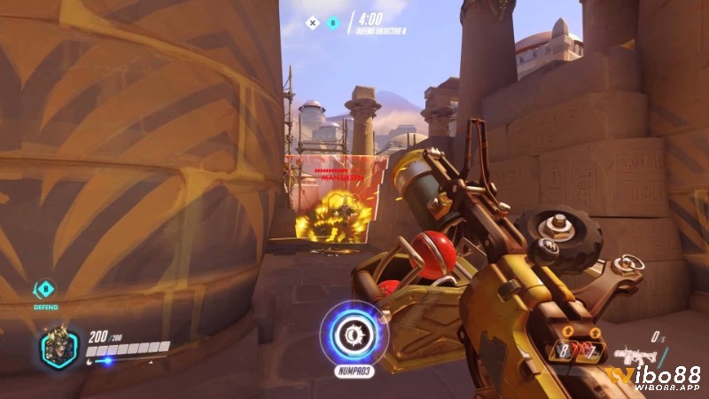 Damage heroes trong Overwatch có nhiều vụ gây sát thương lên kẻ địch để tiêu diệt