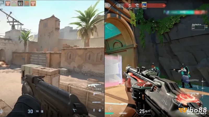 Valorant, CS2 và Overwatch 2 là những tựa FPS online hot nhất hiện nay.