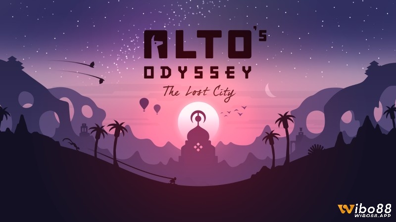 Alto's Odyssey là một game hay trên điện thoại với đồ họa tối giản nhưng đẹp mắt và lối chơi addictive
