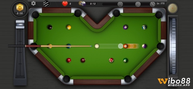 Pooking – Billiards City với đồ họa arcade nổi bật, đem lại cảm giác chơi game bida lỗ cuốn hút