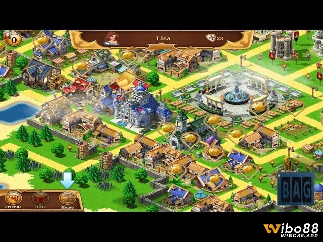 Kingdoms & Lords tái hiện không khí thời trung cổ với phong cách đồ họa tươi sáng