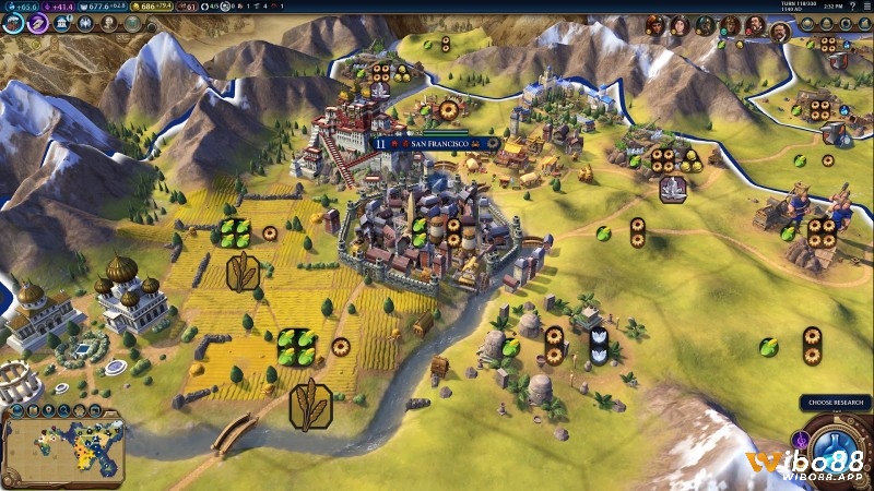 Game de chế mobile ios Civilization VI mang lại trải nghiệm xây dựng nền văn minh chi tiết