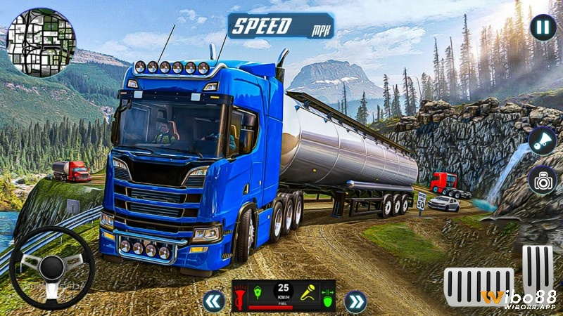 Truck Simulator: Ultimate cho phép bạn trở thành ông chủ vận tải, lái xe tải đầu kéo và mở rộng doanh nghiệp vận chuyển hàng hóa