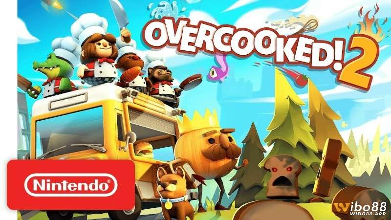 Overcooked! 2 biến căn bếp thành chiến trường, đòi hỏi nhóm phối hợp nhịp nhàng trong nấu ăn để vừa hỗn loạn vừa vui nhộn