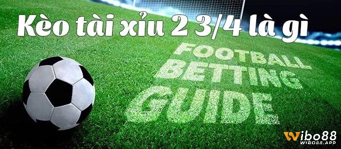 Kèo tài xỉu 2 trái 3 4 là gì thường xuất hiện ở các trận có tổng 2–3 bàn thắng.