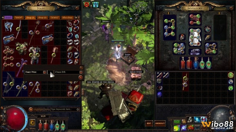 Bảng ngọc trong Path of Exile là yếu tố cốt lõi giúp định hướng cho nhân vật của bạn