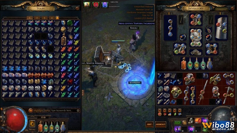 Hệ thống trong game là các vật phẩm có giá trị cao giúp bạn có thể trao đổi với nhau