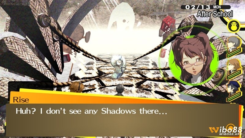Game Persona 4 Golden có lối chơi JRPG theo lượt quen thuộc tạo nên trải nghiệm nhập vai hấp dẫn
