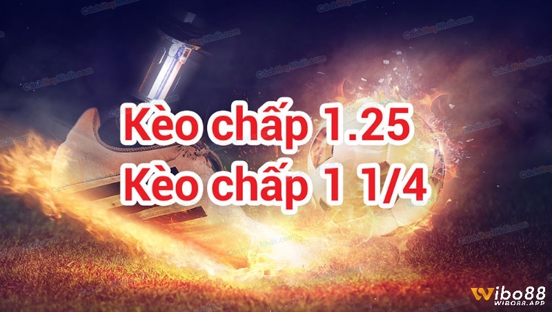 Ở kèo chấp 1 1/4, tiền cược được chia đôi, giúp người chơi có cơ hội thắng hoặc thua một phần tùy theo kết quả cuối cùng.