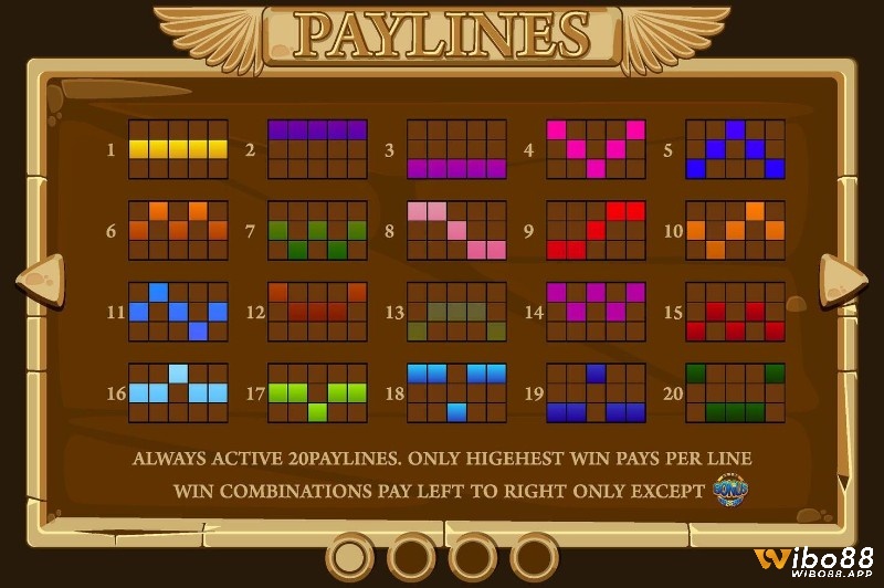 Khái niệm paylines trong slot game là gì?