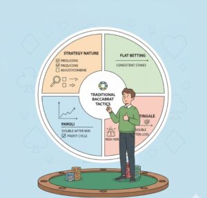 Chiến thuật cược Baccarat hiệu quả giúp người chơi tối ưu vốn