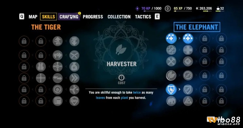 Tiến triển rõ ràng khiến khám phá và chiến đấu đều có phần thưởng