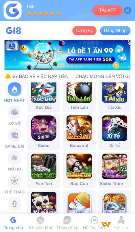 Người dùng kiểm tra kết nối Internet, thông tin đăng nhập và trạng thái tài khoản để khắc phục sự cố đăng nhập Gi8