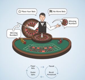 Dealer là gì trong Roulette? Vai trò và nhiệm vụ trên bàn quay