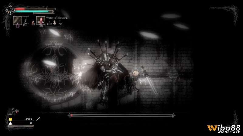 Trận đấu trùm căng thẳng trong Salt and Sanctuary