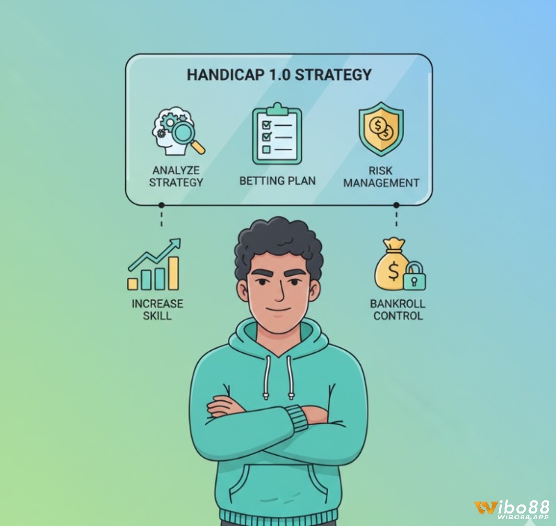 Người chơi cá cược đã tự tin nắm vững kèo chấp 1.0 là gì, sẵn sàng áp dụng chiến thuật quản lý vốn hiệu quả