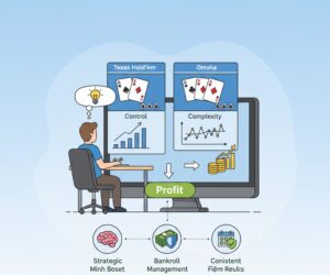 Khác biệt holdem vs omaha: So sánh luật, chiến thuật chi tiết A-Z