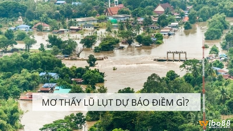 Mơ thấy lũ lụt dự báo cho những biến động lớn sắp xảy ra trong cuộc sống