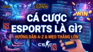 Cá cược Esports là gì? Hướng dẫn chơi A-Z & mẹo thắng lớn