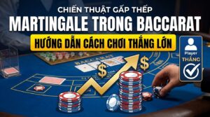Martingale trong Baccarat là gì? Hướng dẫn cách chơi thắng lớn