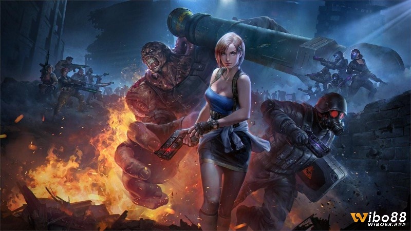 Nemesis truy đuổi Jill trong Resident Evil 3 Remake